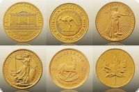 15,55g - 1/2 oz Gold gemischte Motive