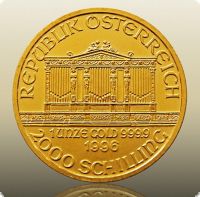 3,11g - 1/10 oz Wiener Philharmoniker Gold